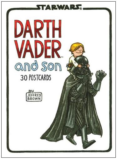 Darth Vader and Son Postcard Book