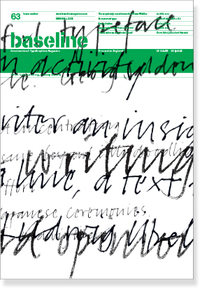 Baseline, Issue 63