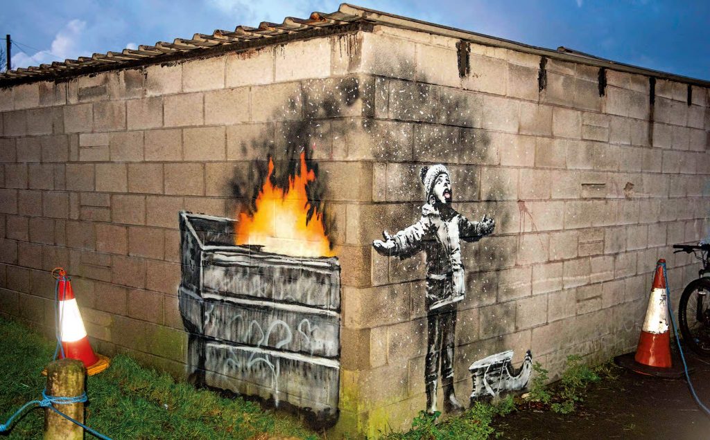 Banksy You Are An Acceptable Level of Threat and if You Were Not You Would Know About it