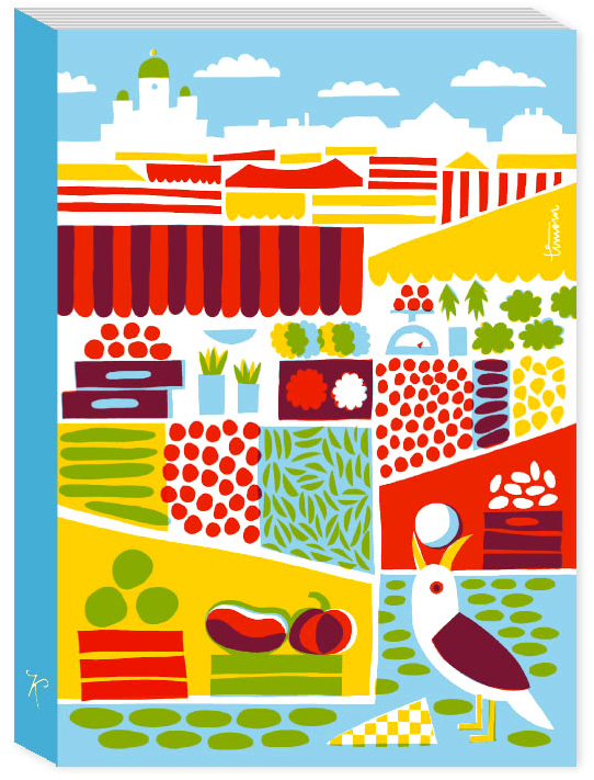 Kehvola Design Notebook - Kauppatori Market Square