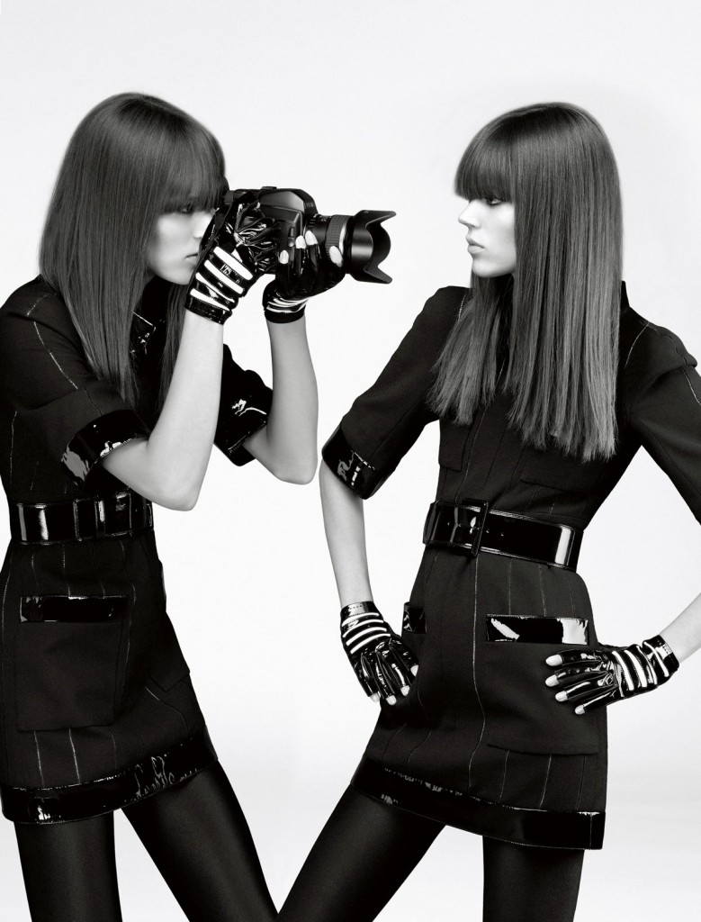 Karl Lagerfeld & Babeth Dijan