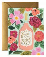 Rifle Paper Co. Card + Envelope - Rosé It's Your Birthday