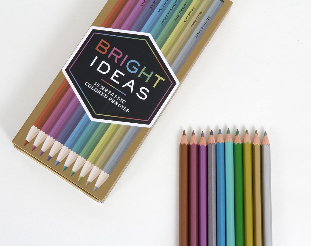 Bright Ideas: Metallic Colored Pencils
