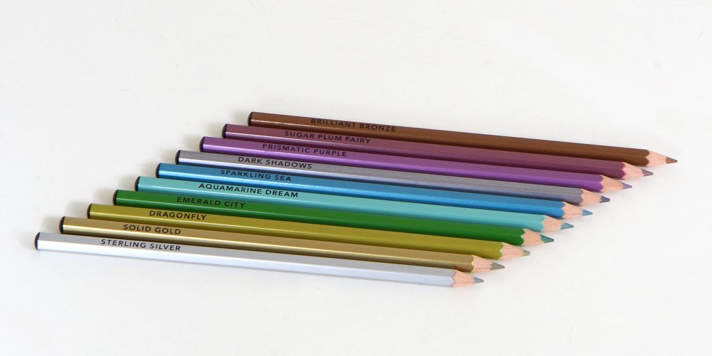 Bright Ideas: Metallic Colored Pencils