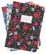 Rifle Paper Co. – Set of 3 Wild Rose Stitched Notebook Set