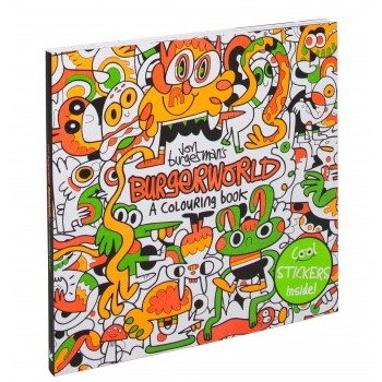 Jon Burgerman's Burgerworld: A Colouring Book
