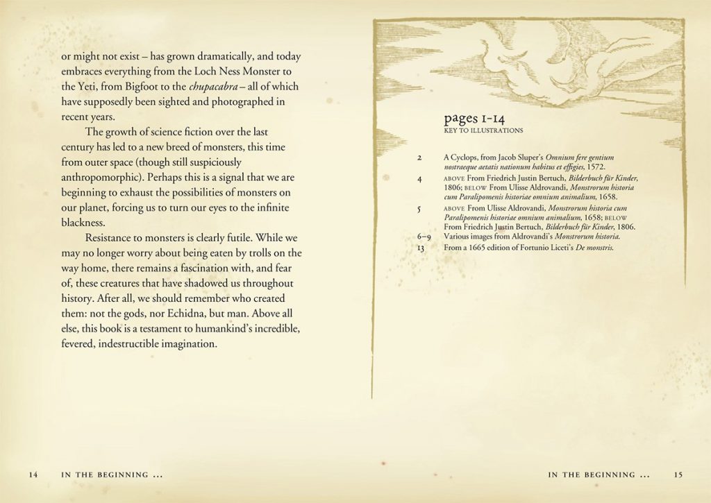 Monsters: A Bestiary of the Bizarre