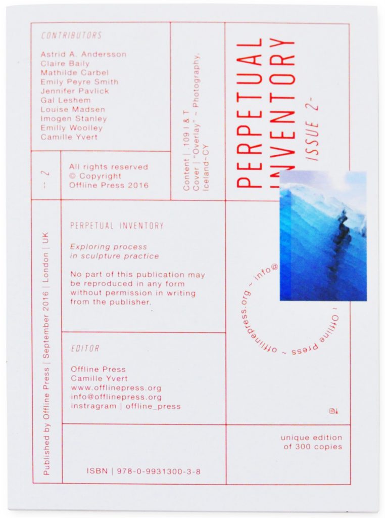 Perpetual Inventory, Issue 2