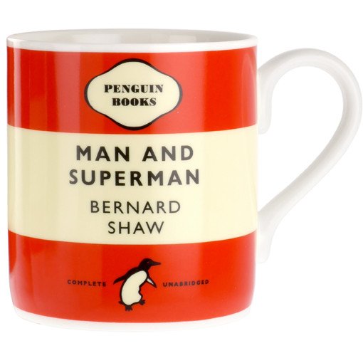 George Bernard Shaw - Man and Superman (Penguin Mug)