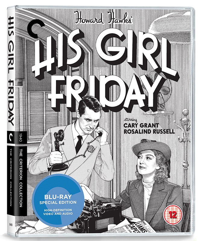 His Girl Friday (Blu-Ray) Criterion