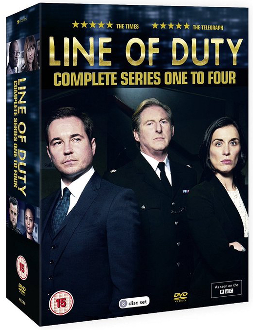 Line Of Duty - The Complete Series 1-4 DVD