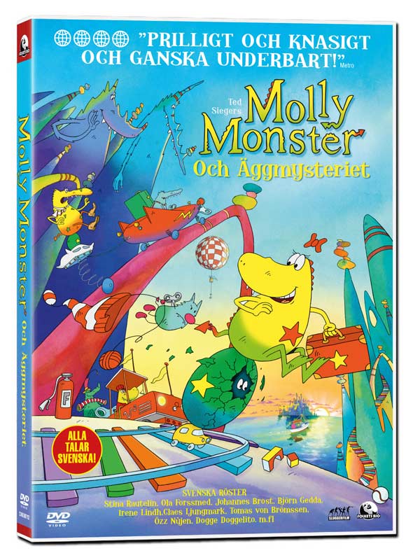 Molly Monster och äggmysteriet DVD