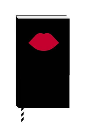 Lulu Guinness: Lips Slimline Notebook