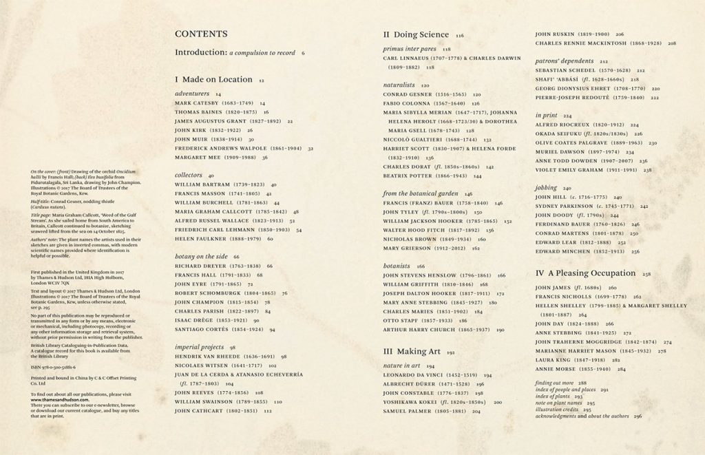 Botanical Sketchbooks