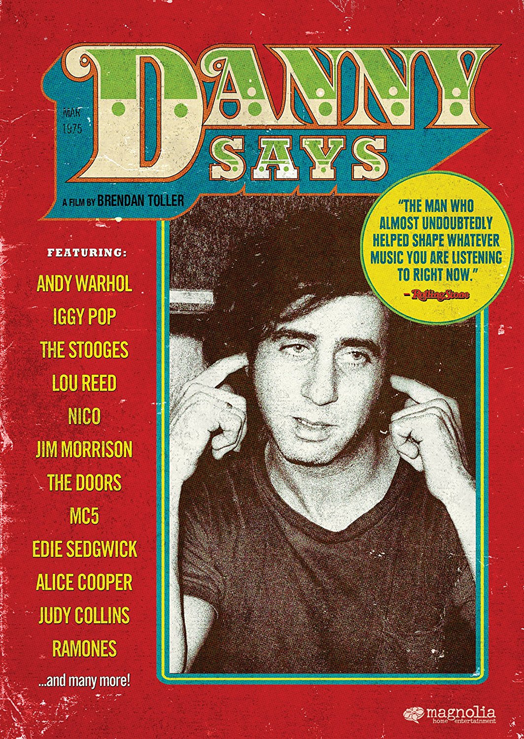 Danny Says: The Life & Times Of Danny Fields DVD