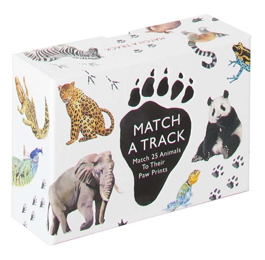 Match a Track: Match 25 Animals to Their Paw Prints