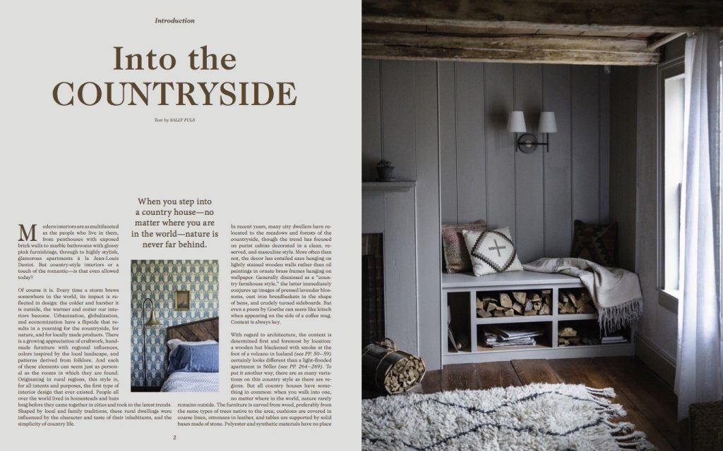 New Romance: Contemporary Countrystyle Interiors
