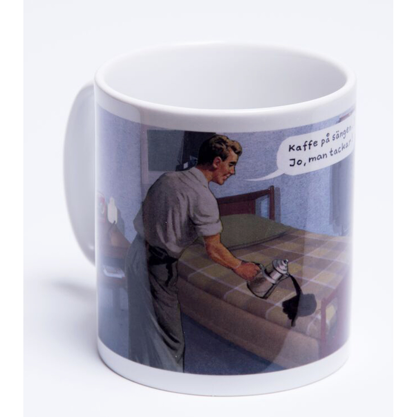 Jan Stenmark Mugg ‘Kaffe på sängen’