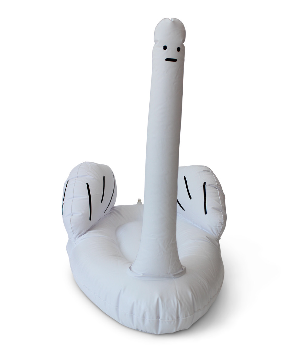 Ridiculous Inflatable Swan-thing