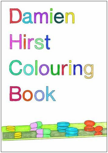 Damien Hirst — Colouring Book