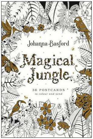 Magical Jungle Postcards Johanna Basford
