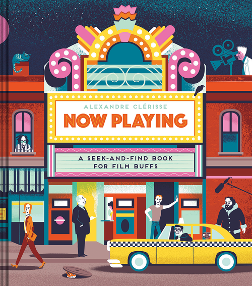 Now Playing: A Seek-and-Find Book for Film Buffs