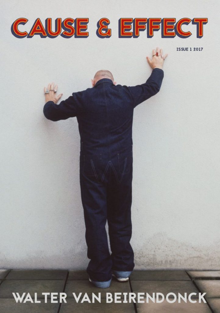 Cause & Effect, Issue 1 (Walter  Van Beirendonck cover)
