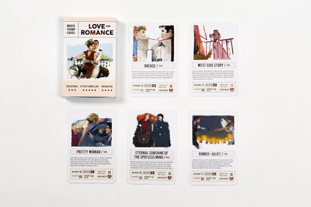 Love and Romance: Movie Trump Cards