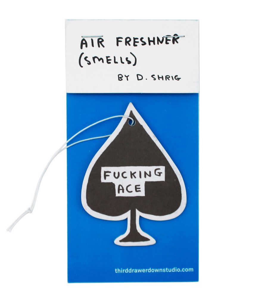 David Shrigley – Fucking Ace Air Freshener