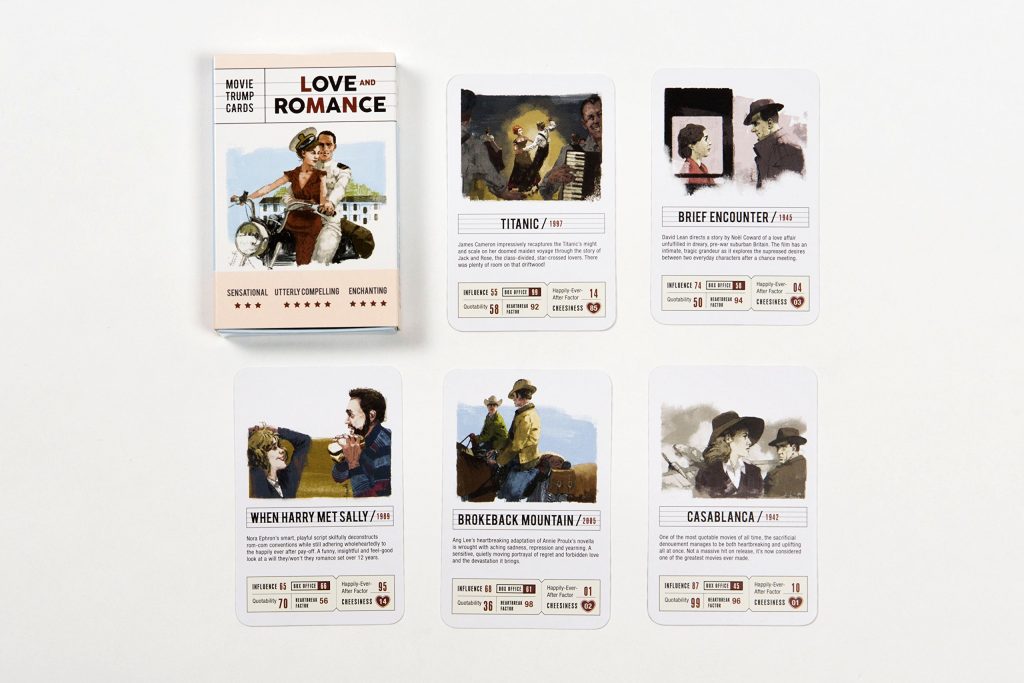 Love and Romance: Movie Trump Cards