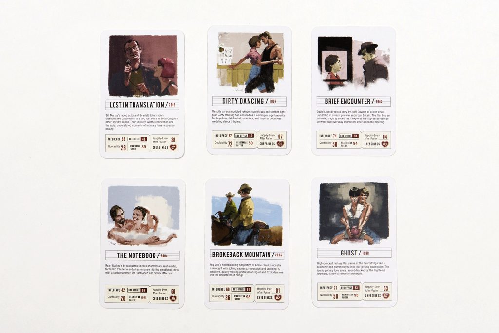 Love and Romance: Movie Trump Cards