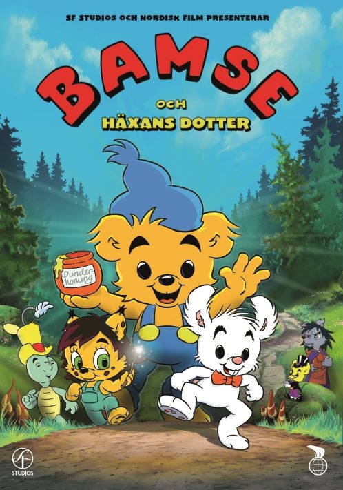 Bamse och häxans dotter DVD