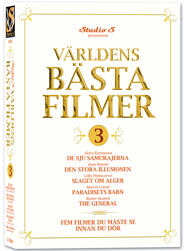 Världens bästa filmer, Vol. 3 DVD