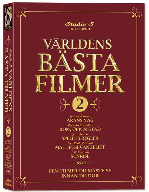 Världens bästa filmer, Vol. 2 DVD