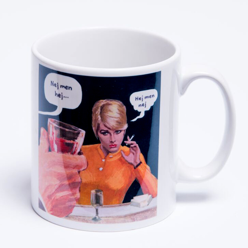 Jan Stenmark Mugg 'Hej men nej'