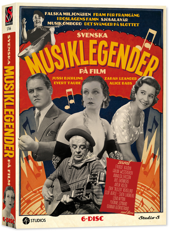 Svenska musiklegender DVD