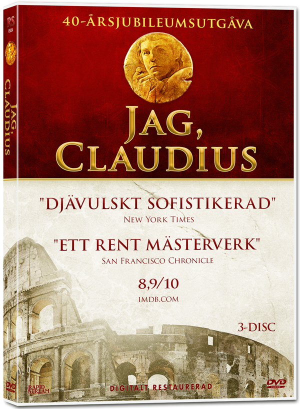 Jag, Claudius – 40-årsjubileumsutgåva DVD