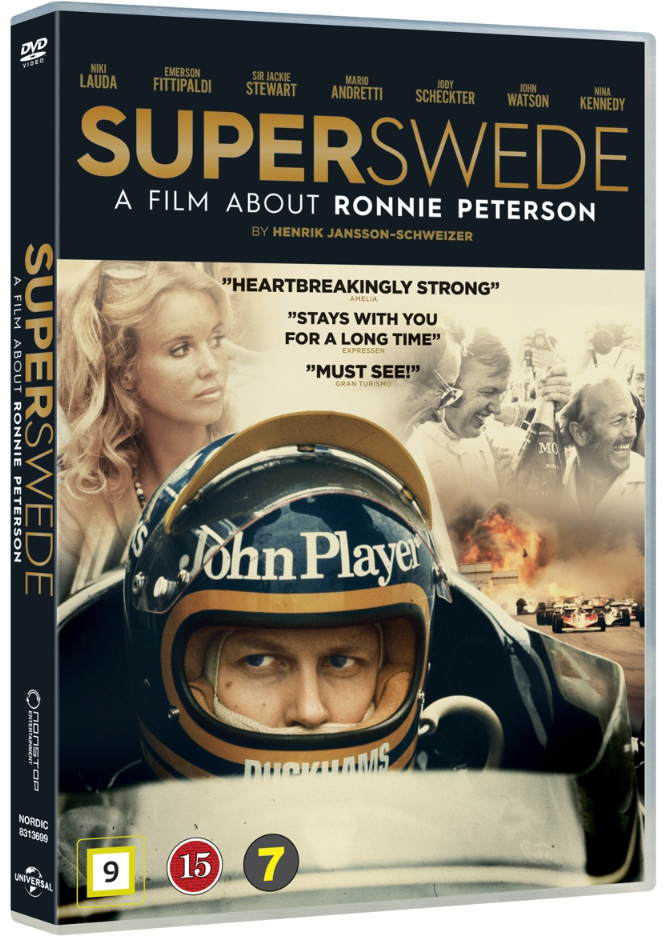 Superswede: En film om Ronnie Peterson DVD