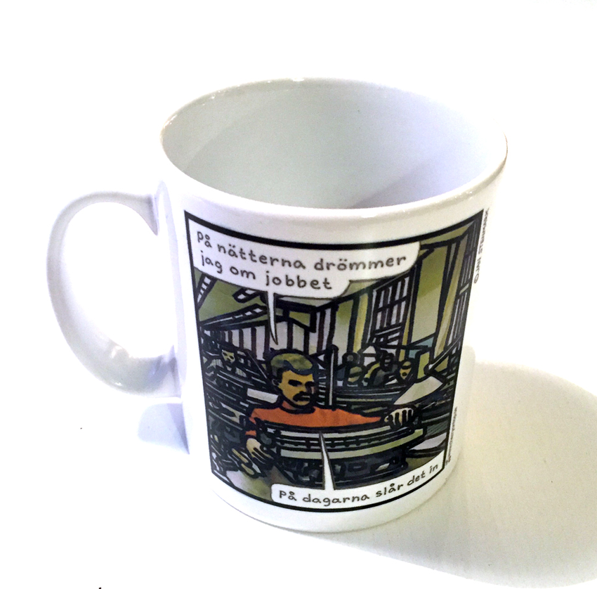 Jan Stenmark Mugg 'Jobbet'