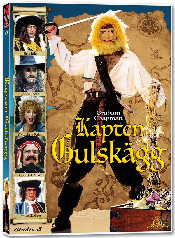 Kapten Gulskägg DVD