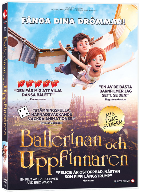 Ballerinan och uppfinnaren DVD