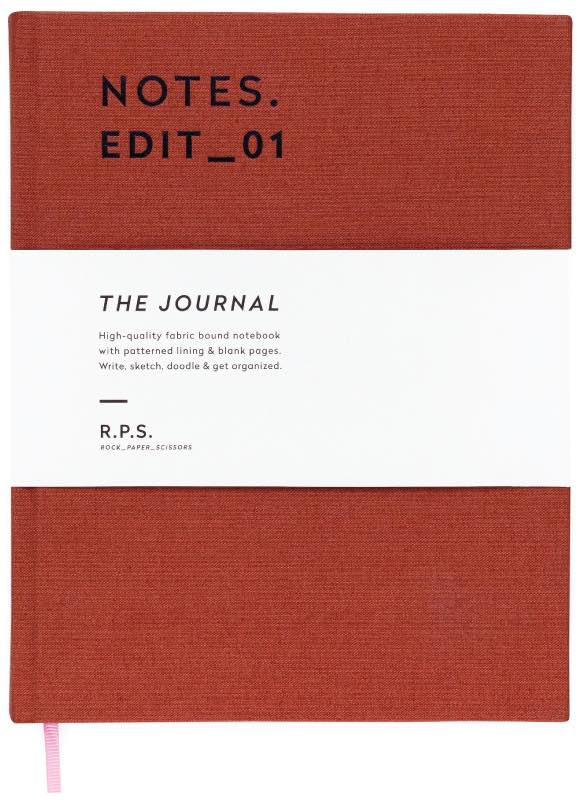 R.P.S. Notebook Dusty Rust
