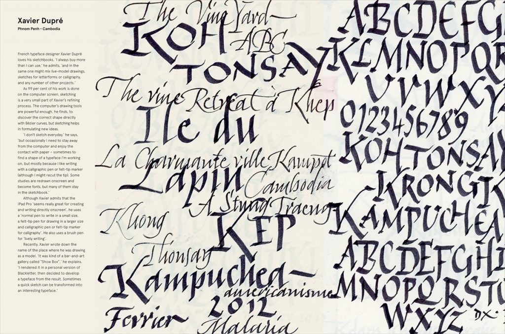 Freehand: New Typography Sketchbooks