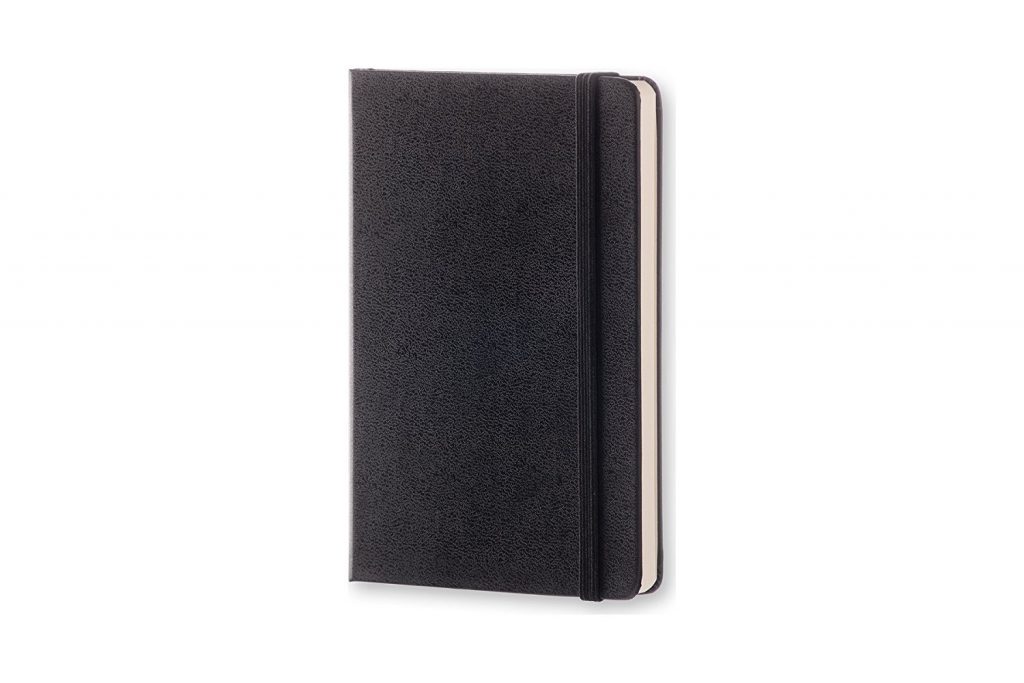 Moleskine Classic Notebook (Large, Dotted, Black, Hard Cover)