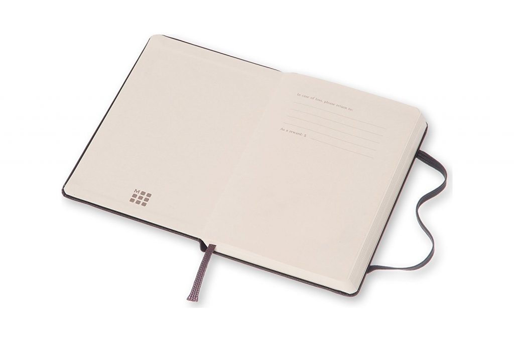 Moleskine Classic Notebook (Large, Dotted, Black, Hard Cover)