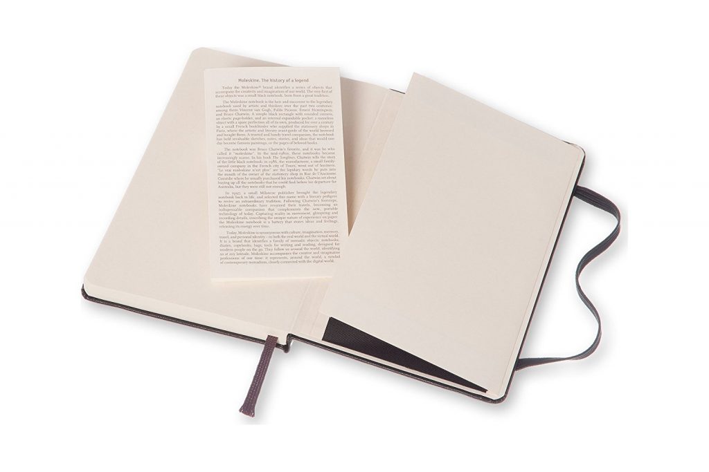 Moleskine Classic Notebook (Large, Dotted, Black, Hard Cover)