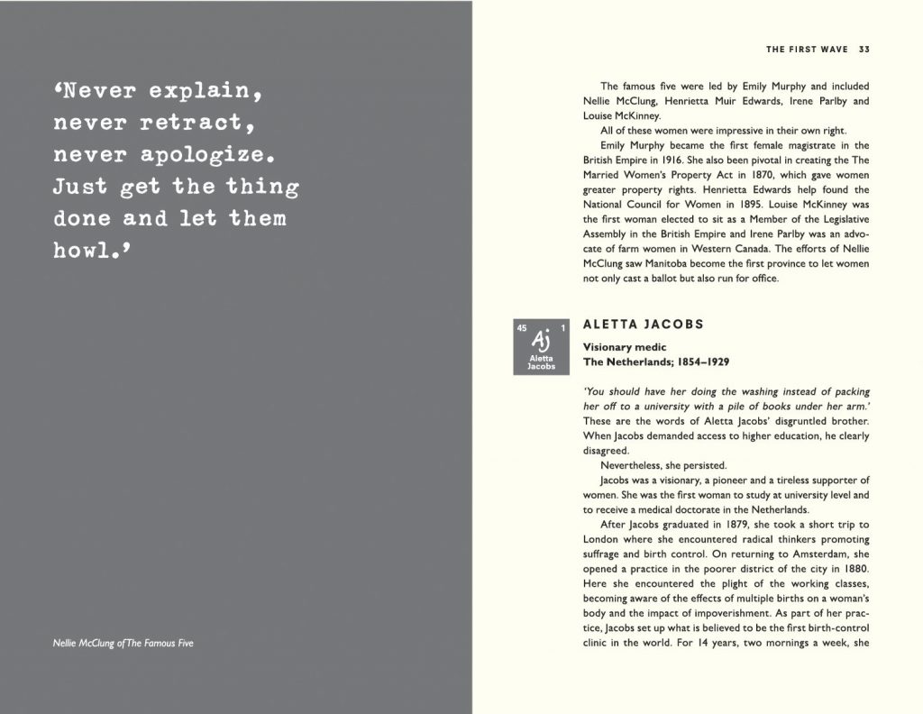 The Periodic Table of Feminism