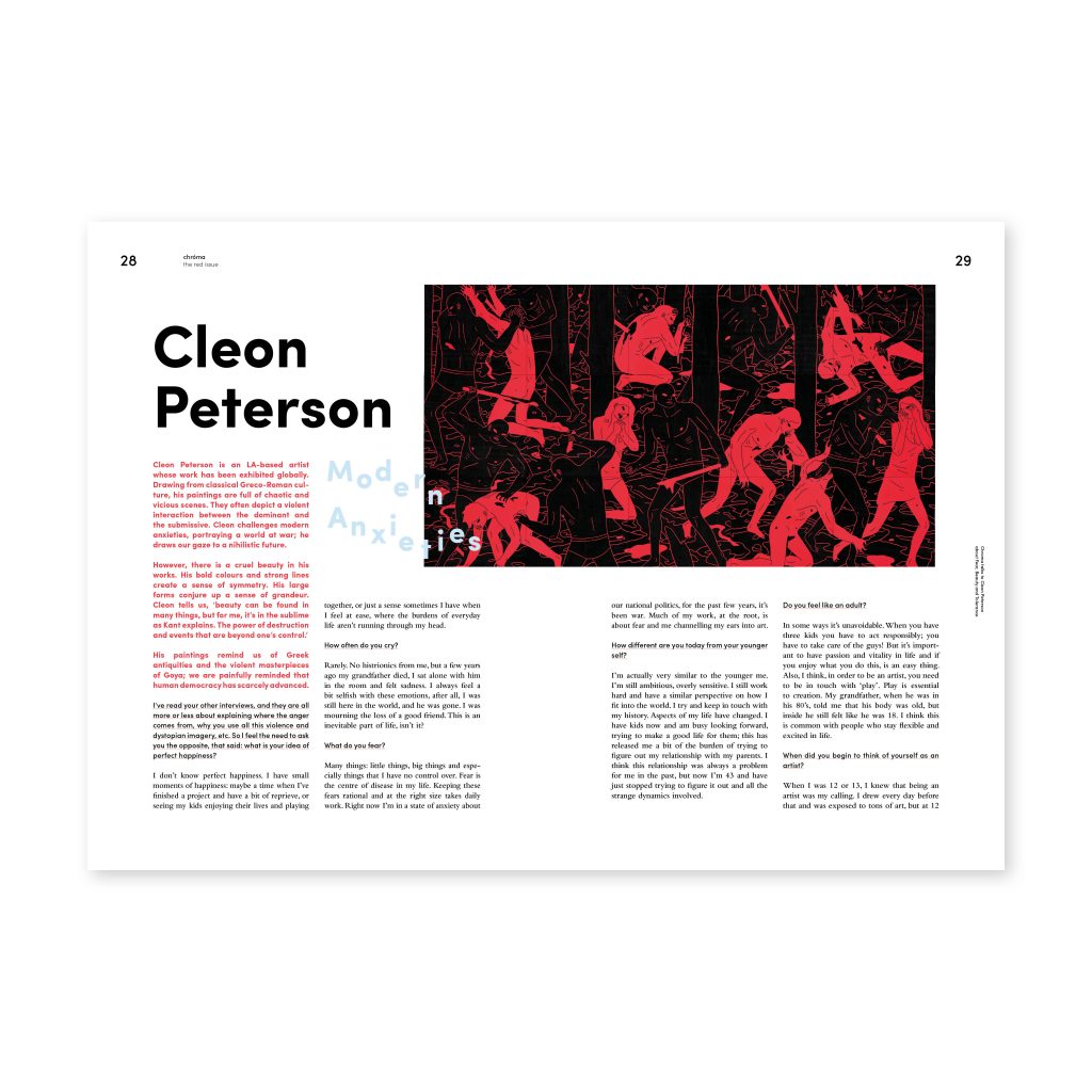 Chróma, Issue 1 – The Red Issue