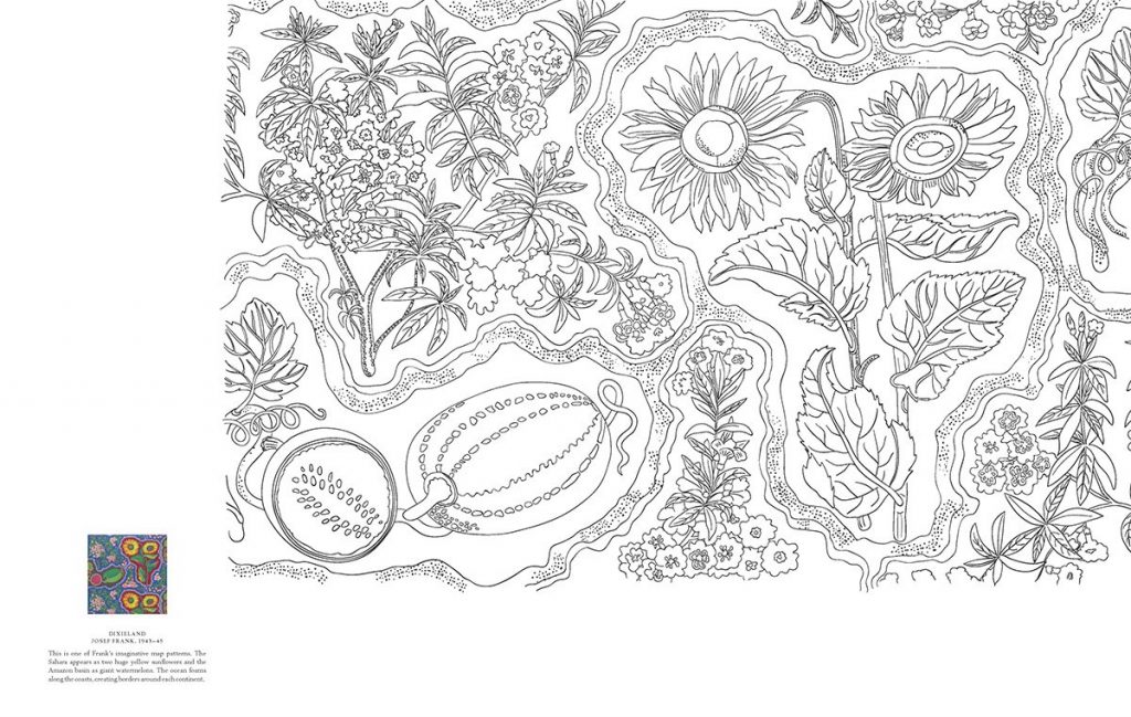 Swedish Modern: A Colouring Book of Magical Interiors