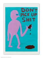 David Shrigley Don't Pick Up Shit Postcard